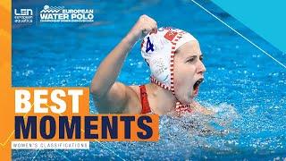 Best Moments: Women's Classifications | European Water Polo Championships 2024