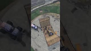 GTA Skate Park Stunt Session #gtastunts #gta #monstertruck