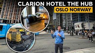 Clarion Hotel The Hub Oslo Norway【Hotel & Room Tour】Oslo’s Top Downtown Hotel!!