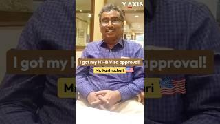 Kanthachari’s H1B Visa Success Story with Y-Axis | USA Immigration Made Easy