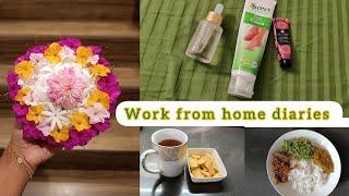 Work from home - Vlog Work  Cooking ️ Workout Life in Sri Lanka