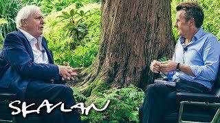Interview with BBC's legendary Sir David Attenborough | SVT/TV 2/Skavlan