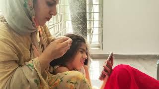 Removing Hundred of lice from head getting all lice out From Brown  Short hair|| ASMR Pakistan