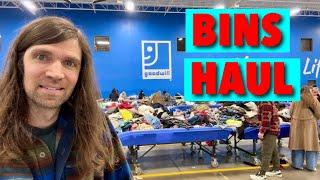 Giant Bins Haul To Sell On EBay