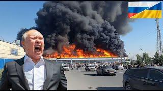 F-16 pilot destroys Russian airport with 150-ton bomb!