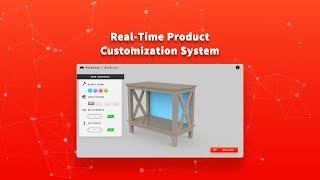 UE4 - Real Time 3D Product Customization System for The Web (HTML 5)