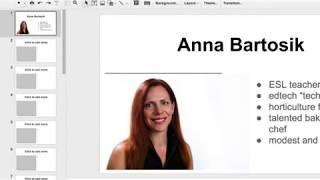 Best Practices: TESL Ontario  Google Slides G Suite Tools for ESL by Anna Bartosik