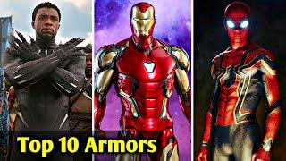 Top 10 Superheroes Armors In MCU Explained In HINDI | Best Superhero Armor In MCU Explained In HINDI