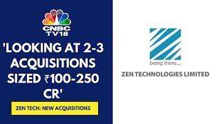 New Acquisitions Will Be In The Anti-Drone Systems & Simulators Segment: Zen Technologies