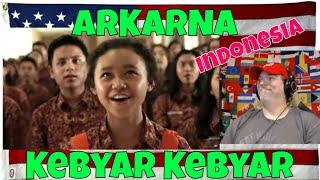 ARKARNA - Kebyar Kebyar (Official Music Video) - REACTION