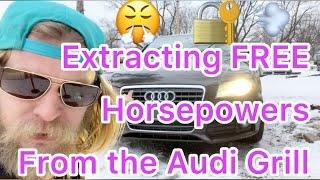 DIY Free 2.0t Hp Tq EASY 10min mod modification for any a4 s4 a5 tfsi turbo intake performance audi