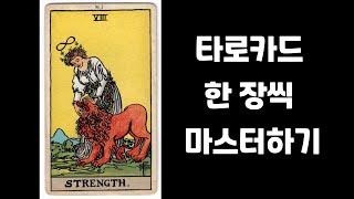 [타로강의] 8. Strength마스터 하기