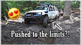 Stress Testing The Jeep WJ On The "Gotcha trail" at Elbe ORV Park! Off Road On The Grand Cherokee!