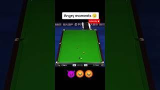 Angry moments  #snooker #snookerstars #8ballpool #billiardsgame #pool #snookerstar #animemusic