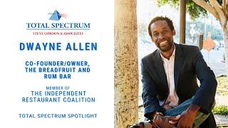 Episode 16   Dwayne Allen - Independent Restaurant Coalition - The Breadfruit & Rum Bar - Phoenix