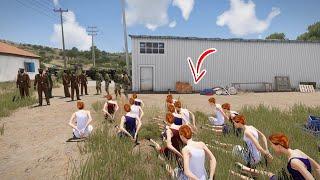 200 Ukrainian Girls captured near bakhmut by Russian Generals, US Sniper rescued them - Arma 3