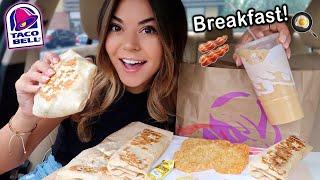 My First Time Trying Taco Bell's Breakfast!!