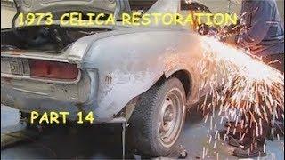 1973 Celica Restoration part  14 "Dad's Toy Garage"