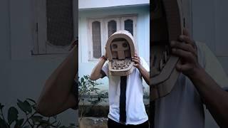 Cardboard Withered Bonnie Mask 1 #fnaf2 #fnafcosplay #witheredbonnie  #shorts
