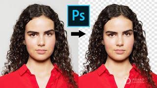 Curly Girl Hair Cut in Photoshop #irshaddarpan