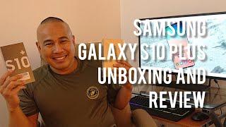 Samsung Galaxy S10+ Plus Unlocked 1TB 12GB Dual Sims Unboxing and Review.