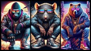AI Art Prompts Unleash Your Creativity with Leonardo & Midjourney Prompts for Animal Cyberpunk Royal