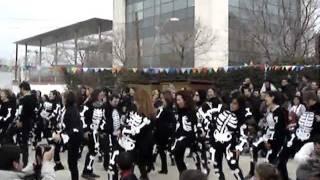 ceip la maquinista, carnestoltes, esquelets 2012