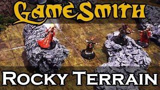 Build Rocky Terrain for your Tabletop Game (2019) GameSmith S01E005