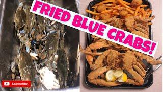 DEEP FRIED BLUE CRAB!!!