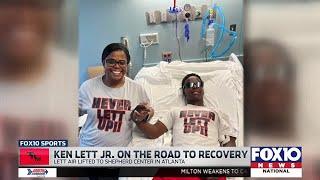 T.R. Miller provides update on injured football player Ken Lett Jr.