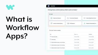 What is Workflow apps?