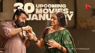 വർഷമാദ്യം തന്നെ ലാലേട്ടനും മമ്മൂക്കയും! Top 30 Upcoming Movies In January 2025 | Ragesh | ThrillR