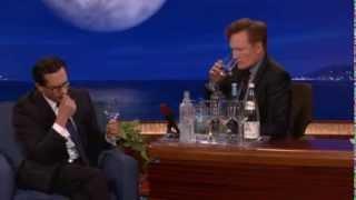 Water Sommelier Martin Riese Interviewed by Conan O'Brian Part 1