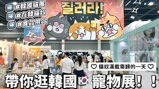 帶你逛韓國寵物展！！｜貓精品｜文創市集｜貓插畫展｜寵物食品｜貓奴必去！全都是貓咪