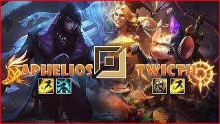 【YJZZ】S12 Challenger CN Aphelios Vs Twitch