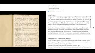 Experiences from the Smithsonian Transcription Center - MicroPasts Conference - 31Mar15