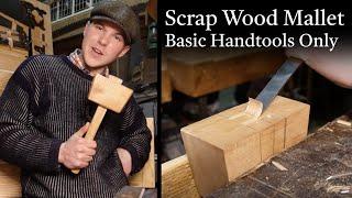 Beginner Woodwork Project - Making a Scrap Wood Mallet