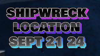 Shipwreck Location Today Sept 21 2024 GTA Online | GTA online daily shipwreck  location