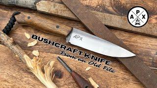 Making a Bushcraft Knife From an Old File