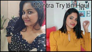 myntra try-on haul|myntra western wear|myntra western formal tops|latest formal tops|ladies wear