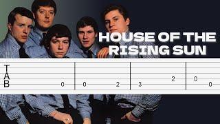 House Of The Rising Sun – Easy Tutorial | Guitar Tab