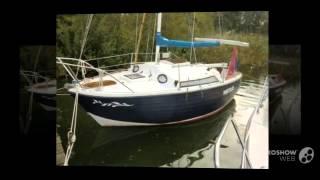 Englischer werftbau sprint 22 ---winterp sailing boat, daysailer year - 1962