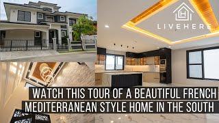 Beautiful Brand New, French Mediterranean Inspired House for Sale in Portofino South near Alabang