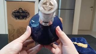 발렌타인tv 로얄살루트21년산 언박싱 및 리뷰(Royal salute21 unboxing & review)