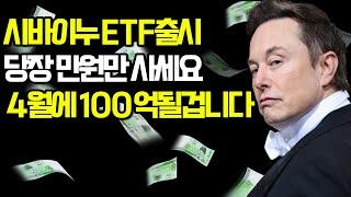 밈코인 ETF출시 만원이 100억 될겁니다