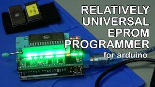 Relatively Universal Eprom Programmer for Arduino