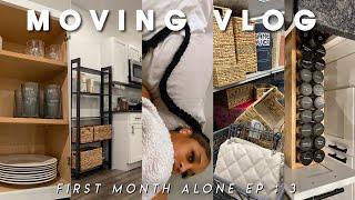  MOVING VLOG EP. 3 | KITCHEN MAKEOVER , DIY PANTRY, HOME SHOPPING, SELF CARE DAYS, HAULS, & MORE