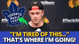 JONATHAN TOEWS ON HIS WAY TO THE LEAFS  WHAT HE REVEALED IS UNBELIEVABLE! CRAZY FANS! LEAFS NEWS