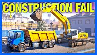 I Made The World's Worst Construction Company in Construction Simulator