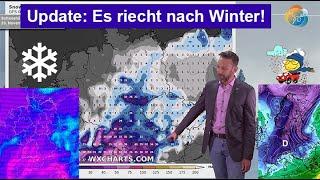 Update: Es riecht nach Winter! Modelle sehen mittelfristig Schnee & Frost. Viel Bergland-Schnee!